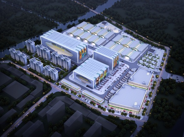 鹽城市中農聯東臺農副產品電商物流城建設快速推進